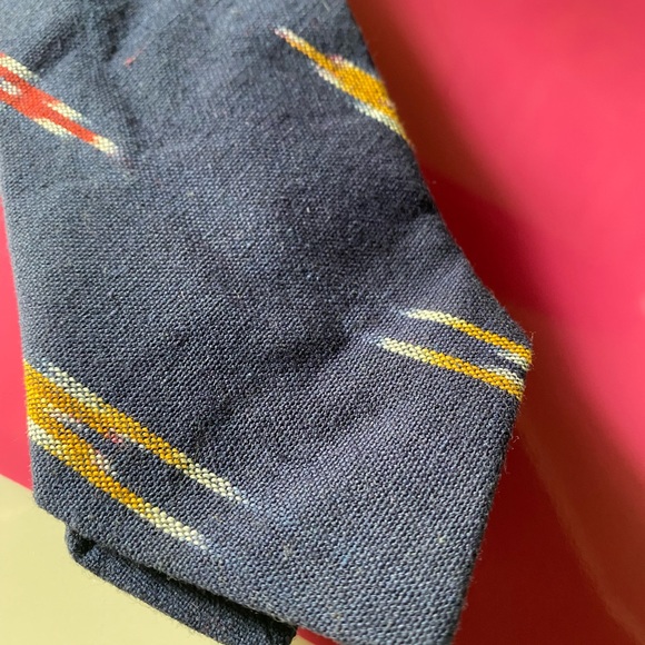 Kardo Ikat print cotton tie - Picture 4 of 4